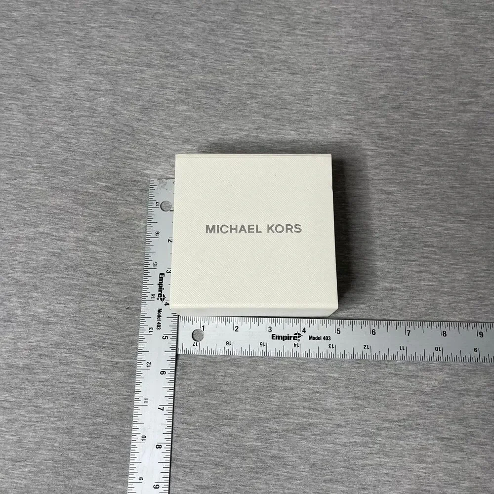 Michael Kors 4.5” x 5” Jewelry Gift Box